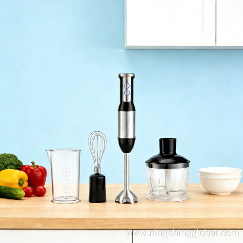 High Power Portable Hand Blender with Mixing Bowl